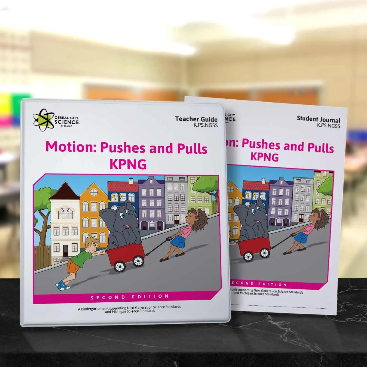 Photo of KPNG Teacher Guide and Student Journal.