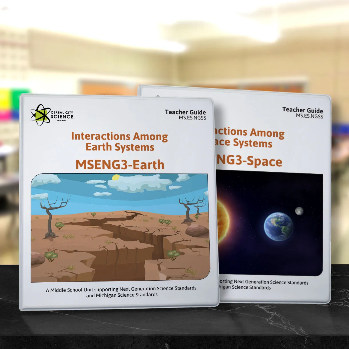 Photo of MSENG3 Teacher Guide and Student Journal.